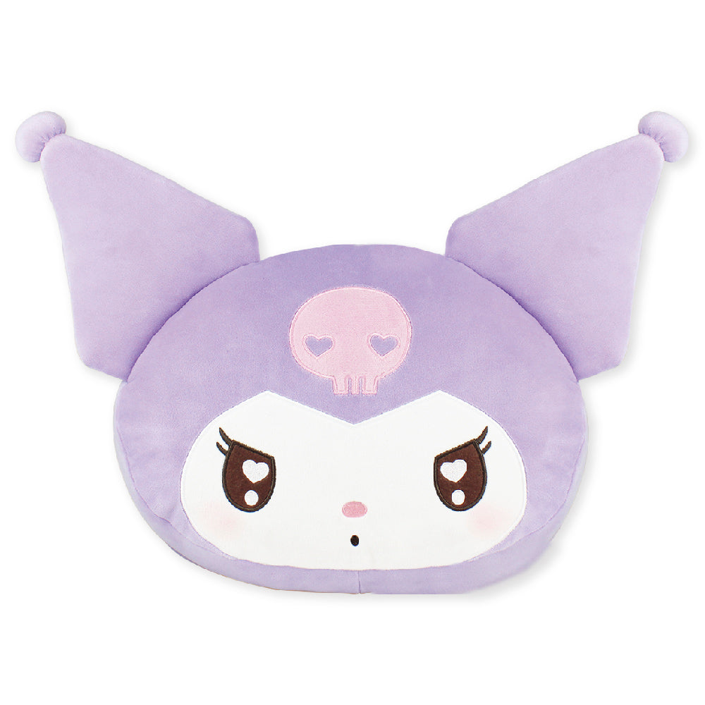 Kuromi Sanrio Characters Mocchiri Face Cushion Uruuru