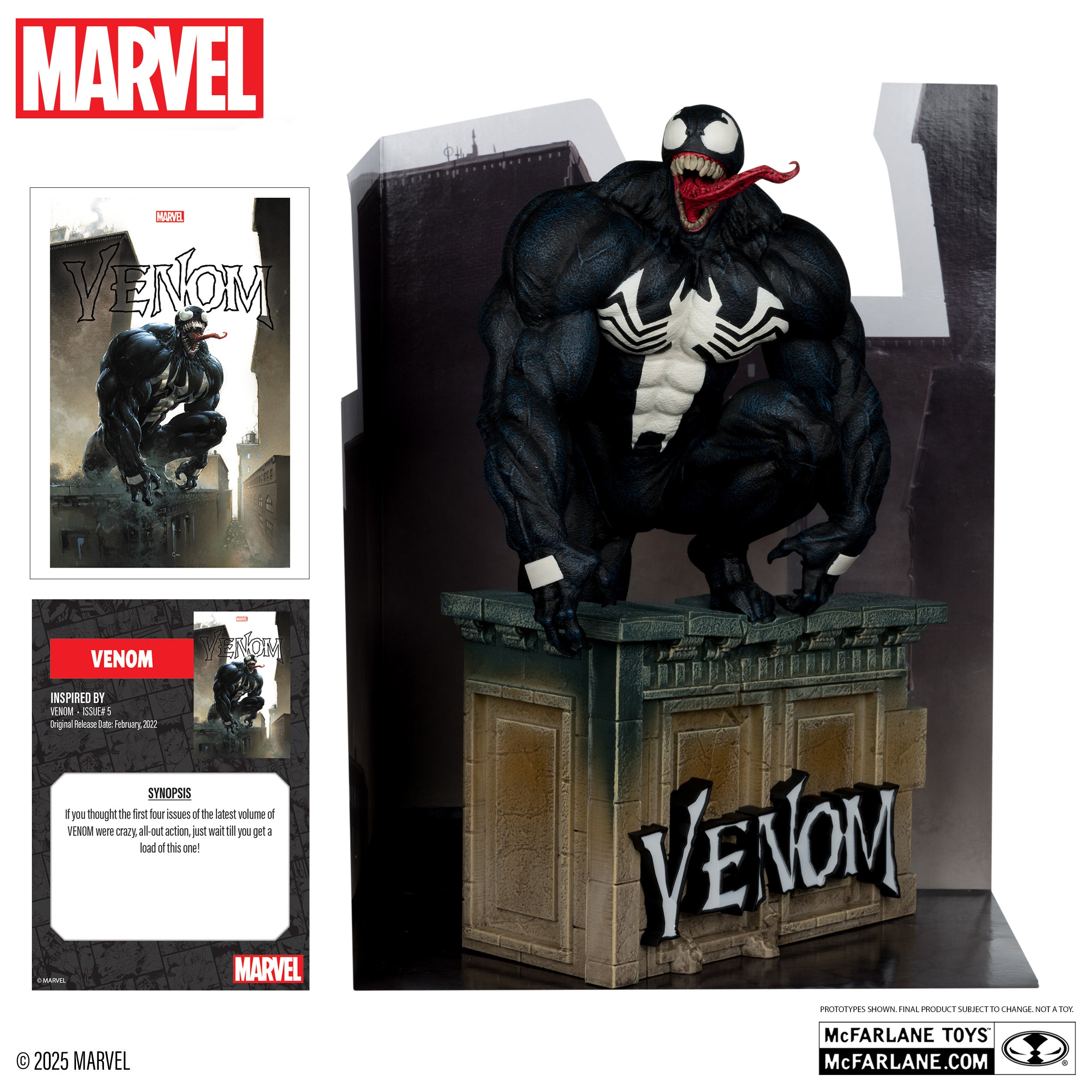 VENOM (VENOM #5) - MARVEL COLLECTION 1:6TH WV4