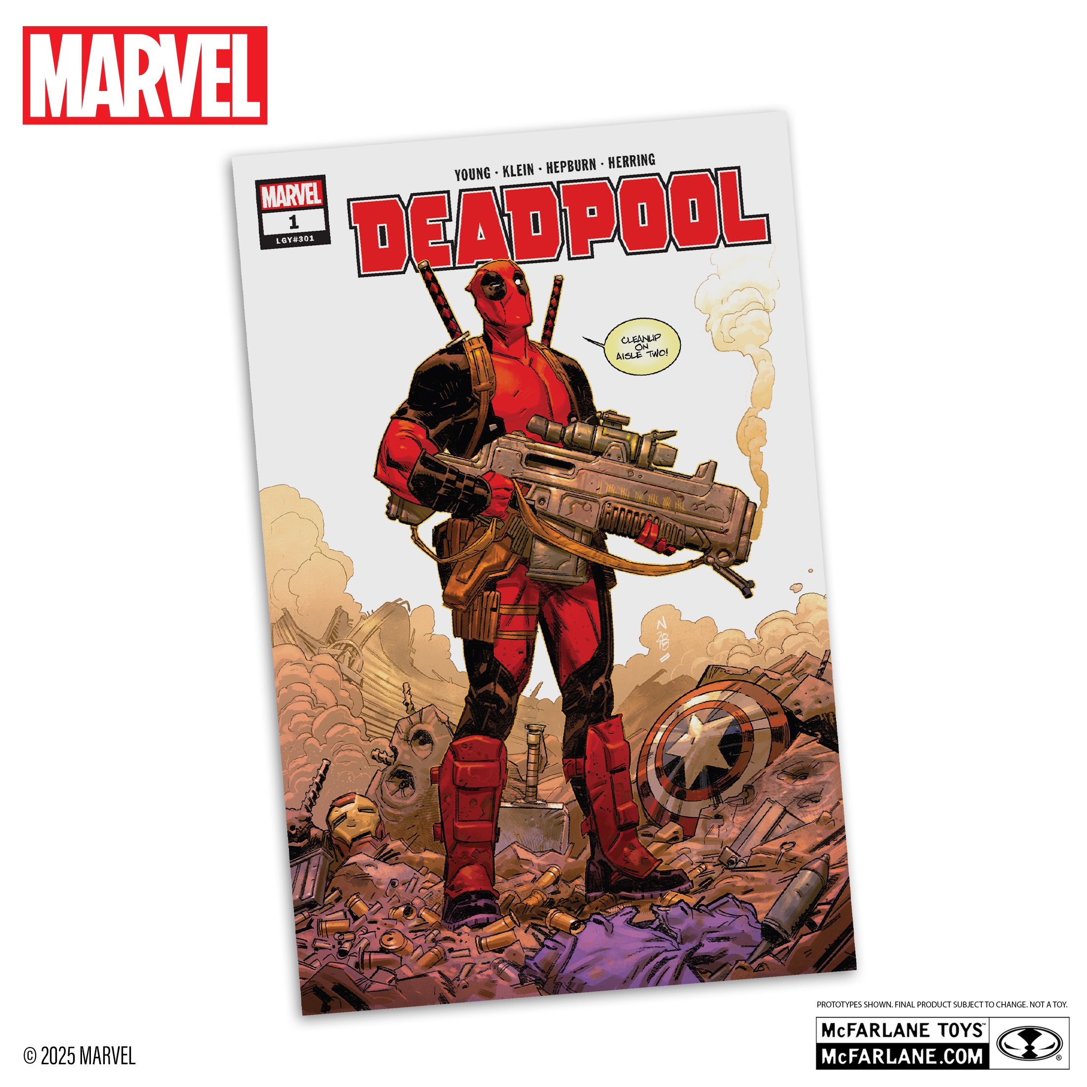Deadpool 1:6th Scale Collectible with Scene & Comic (Deadpool #1)