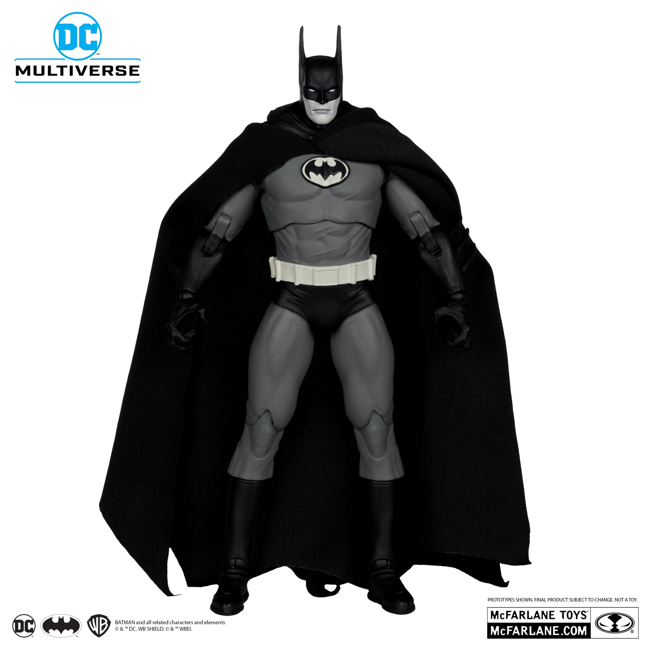 DC MULTIVERSE - BATMAN YEAR TWO (B&W with accent)(GLD LABEL)