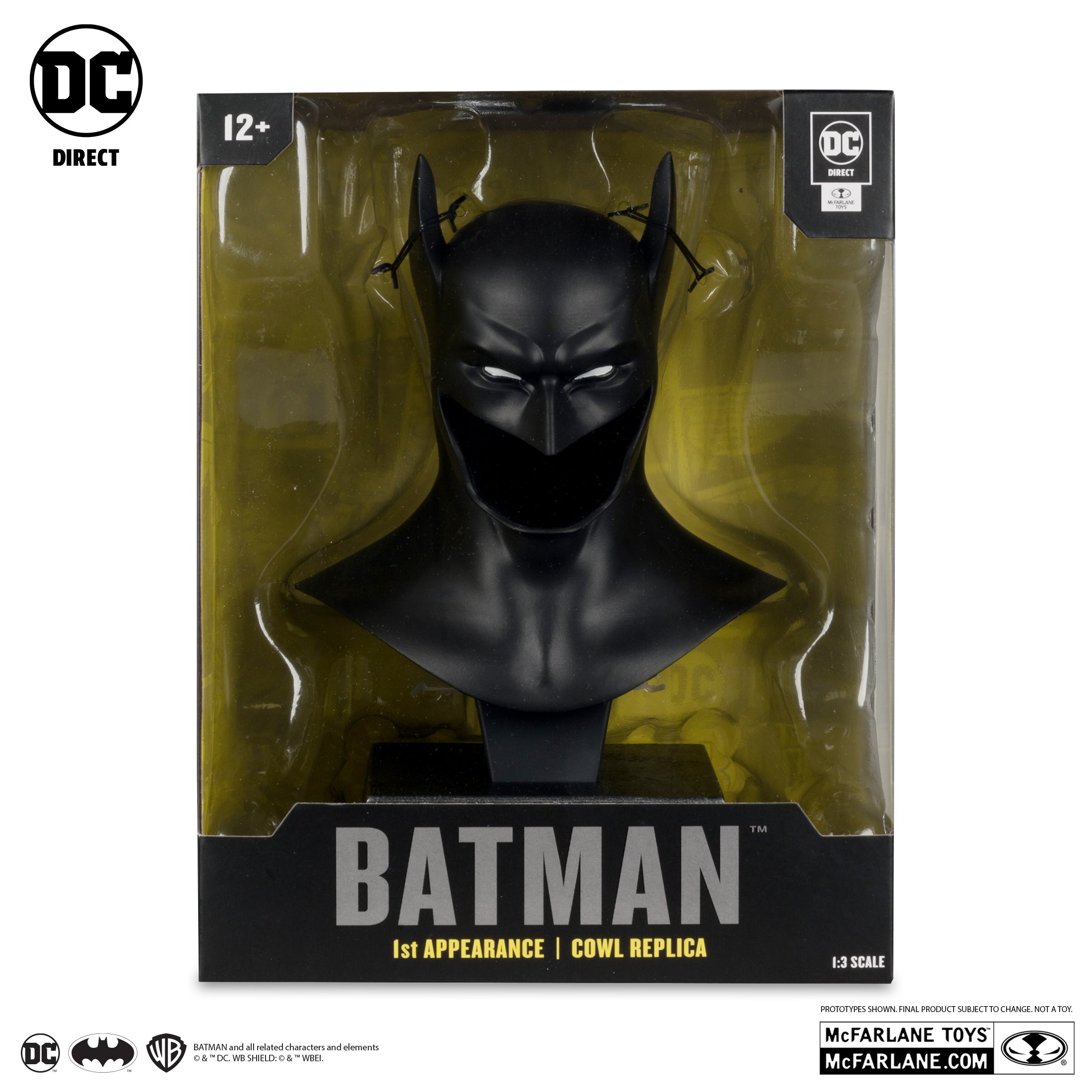 Batman Detective Comics #27 (1st Appearance) Cowl Replica 1:3 Scale