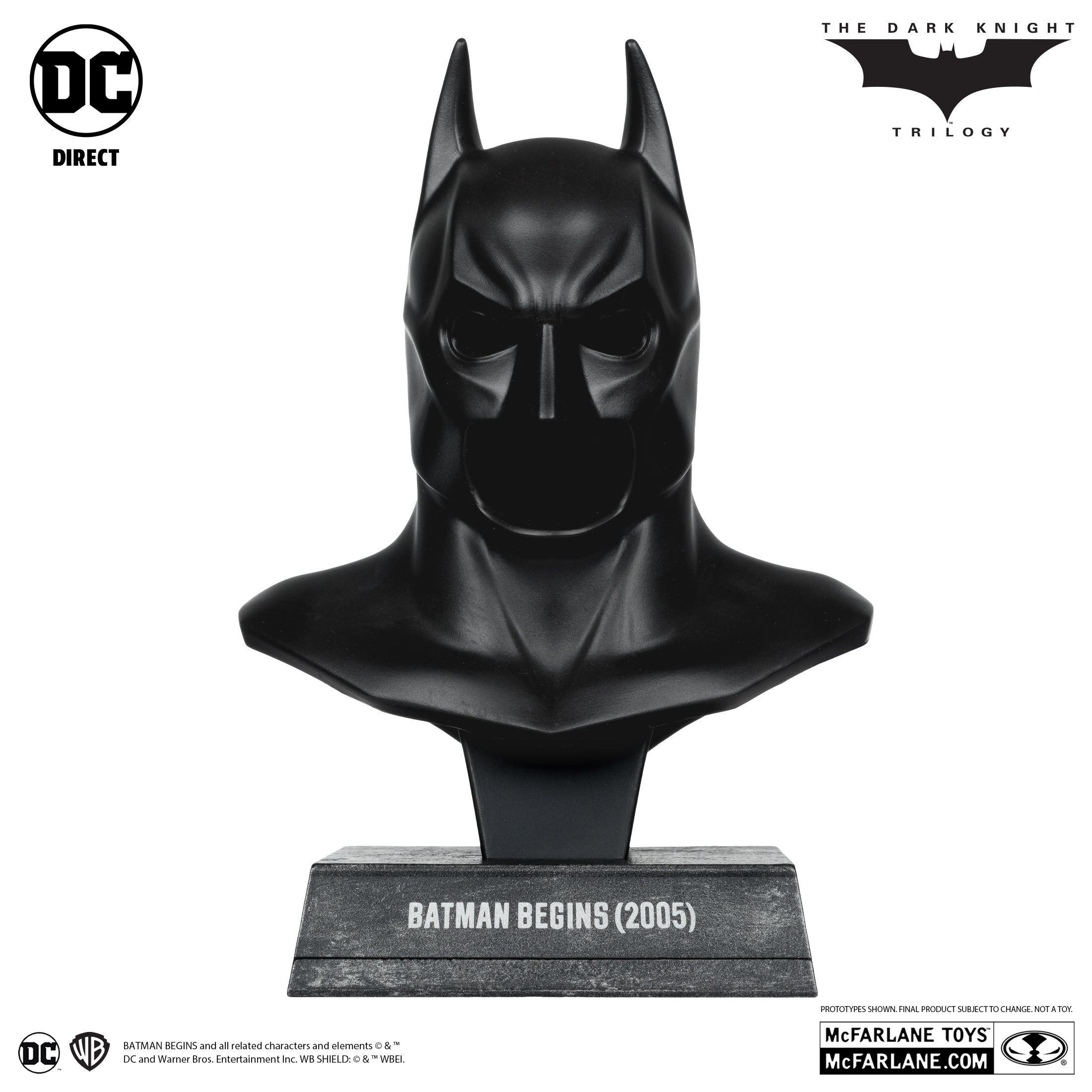 Batman Begins Cowl Replica 1:3 Scale