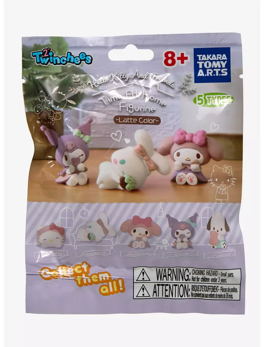 Hello Kitty And Friends Time At Home Latte Color Blind Bag Mini Figure