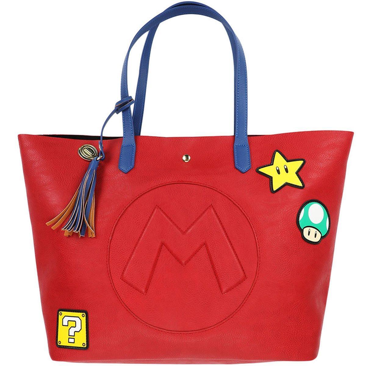 Super Mario Mixed Icons Tote Bag