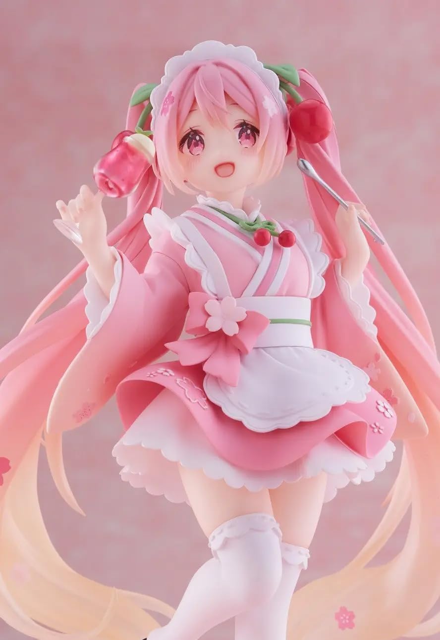 Sakura Miku Cherry Dessert Figure – Vocaloid