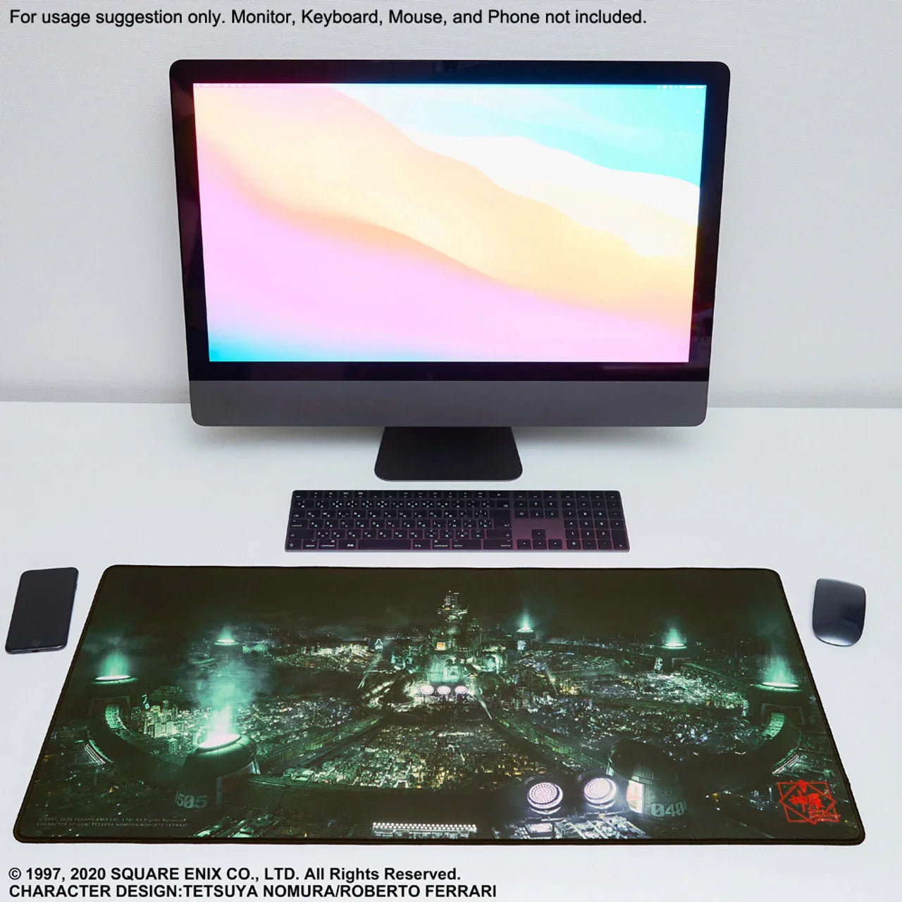 FINAL FANTASY VII REMAKEâ„¢ Gaming Mouse Pad - MIDGAR