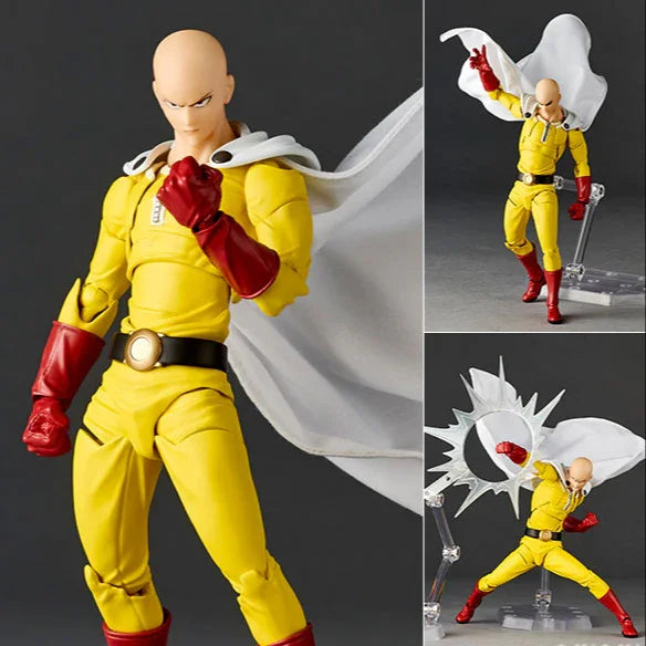 Saitama Action Figure Amazing Yamaguchi Revoltech NR064 - One-Punch Man