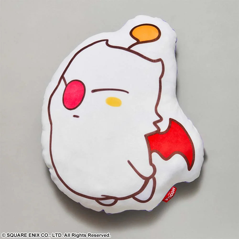 MOOGLE Fluffy Fluffy Die-cut Cushion - FINAL FANTASY