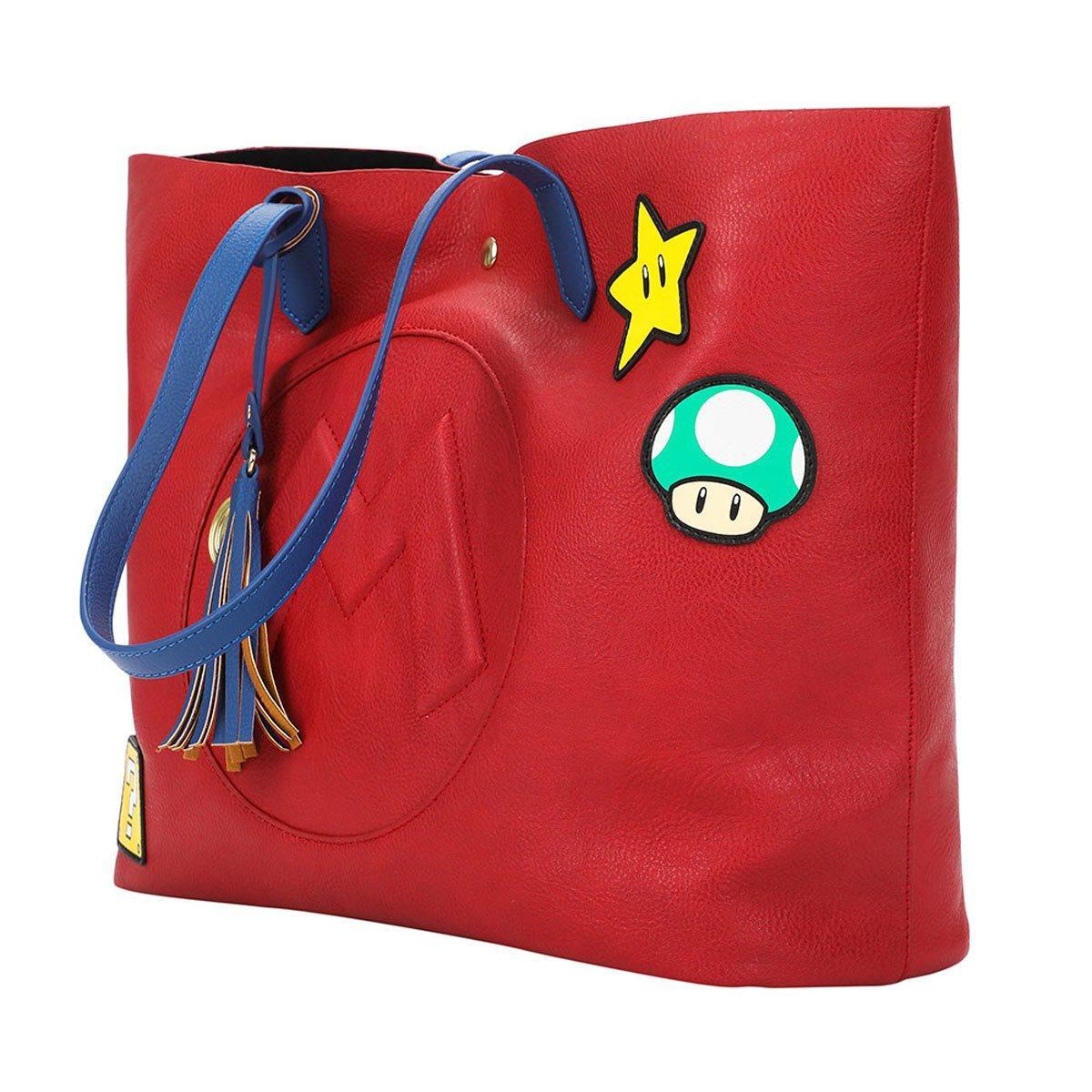 Super Mario Mixed Icons Tote Bag
