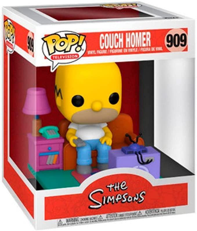 Couch Homer Watching TV Deluxe Pop! Vinyl Figure - FigurineOut