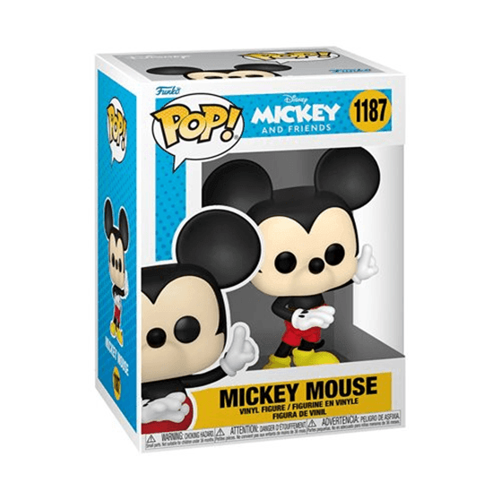 Disney Classics Mickey Mouse Pop! Vinyl Figure #1187 - FigurineOut