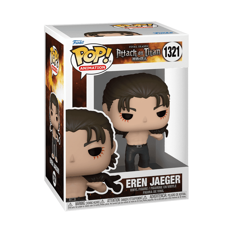 Eren Jeager Funko Pop! Vinyl Figure #1321 - Attack on Titan - FigurineOut