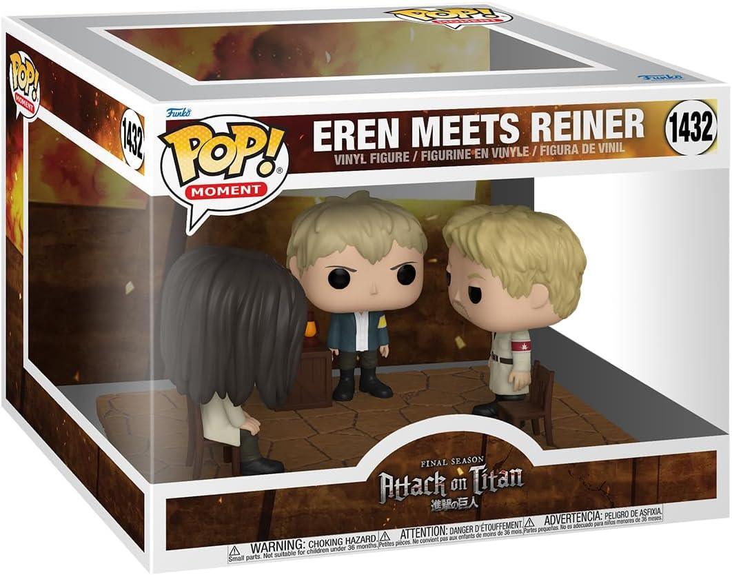 Eren Meets Reiner Funko Pop! Vinyl Moment #1432 - Attack on Titan - FigurineOut