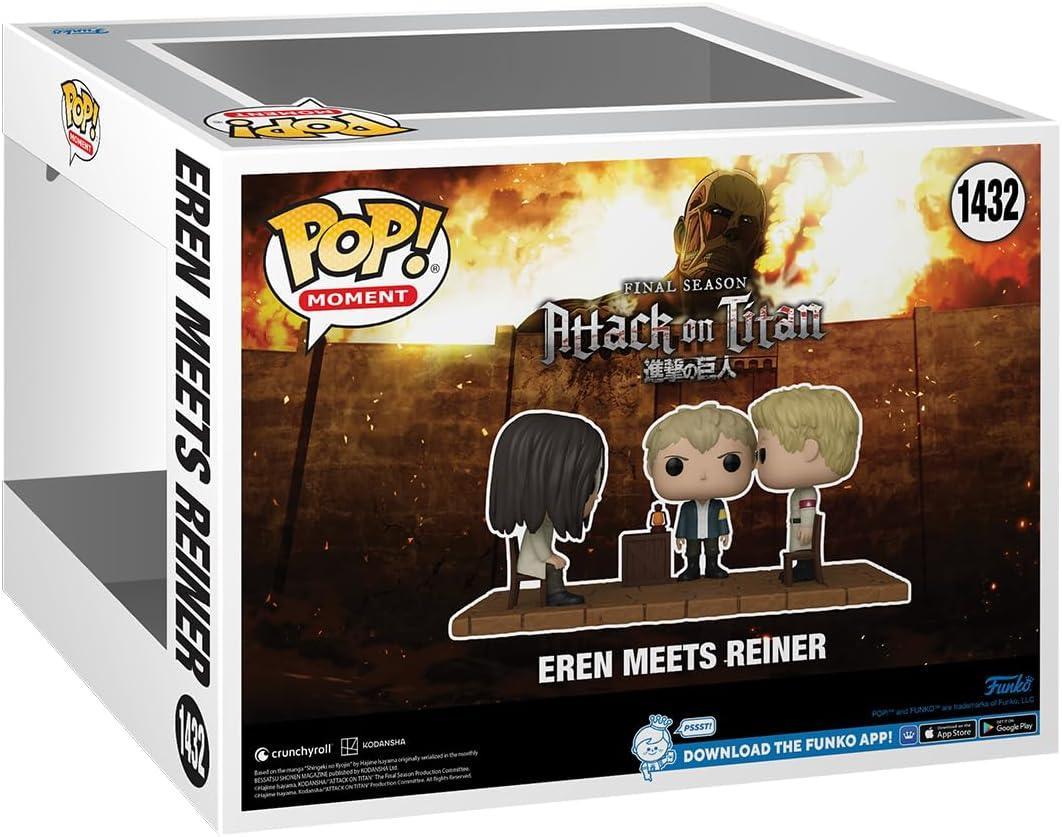 Eren Meets Reiner Funko Pop! Vinyl Moment #1432 - Attack on Titan - FigurineOut