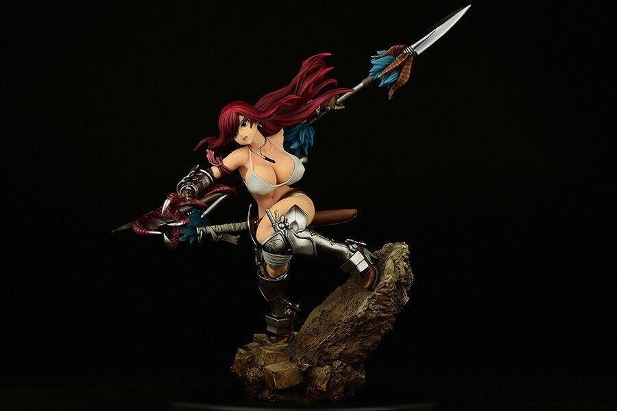 Erza Scarlet White Armor: 1/6 Scale (Fairy Tail) - FigurineOut