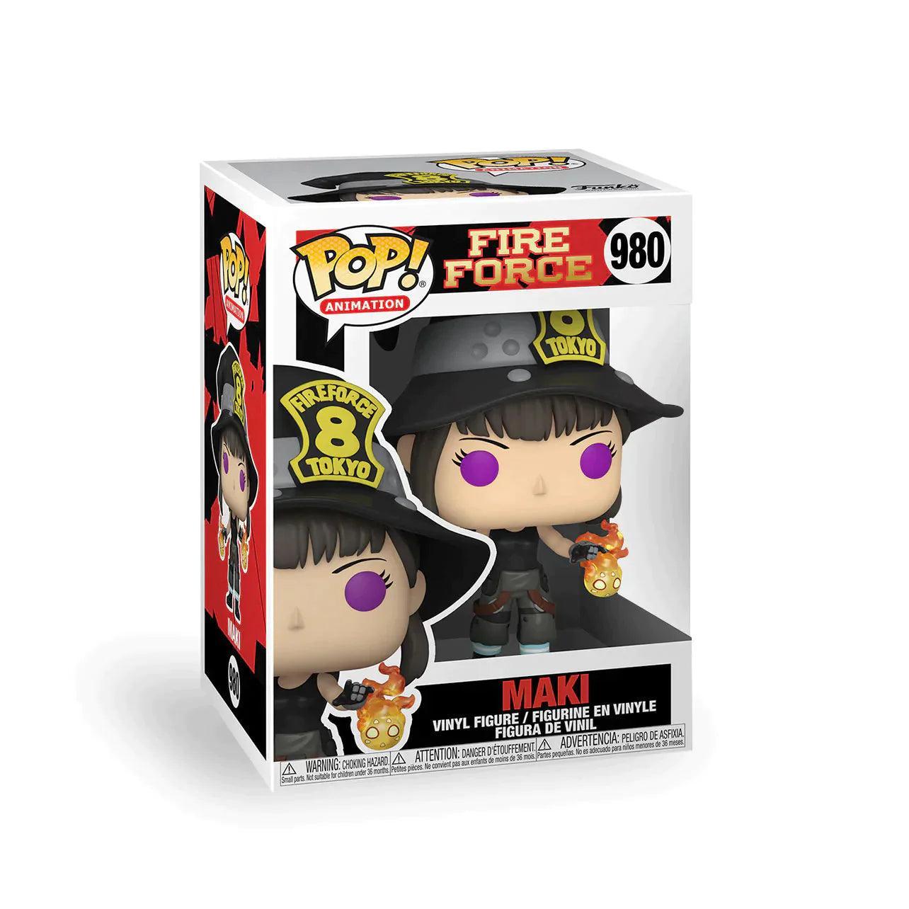 Funko Pop Fire Force Maki #980 - FigurineOut