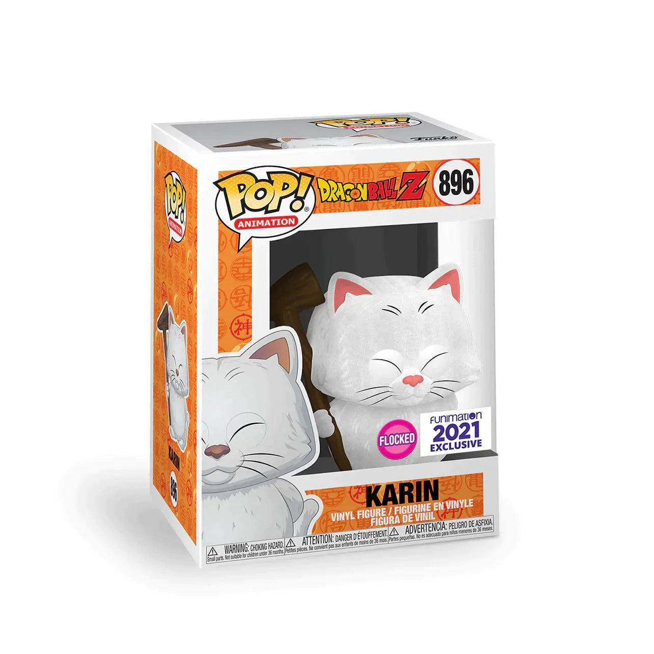 Funko POP Karin 2021 Funimation exclusive (Flocked) #896 - FigurineOut