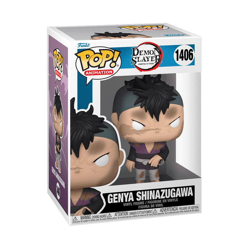 Genya Shinazugawa Funko Pop! Vinyl Figure #1406 Demon Slayer - FigurineOut