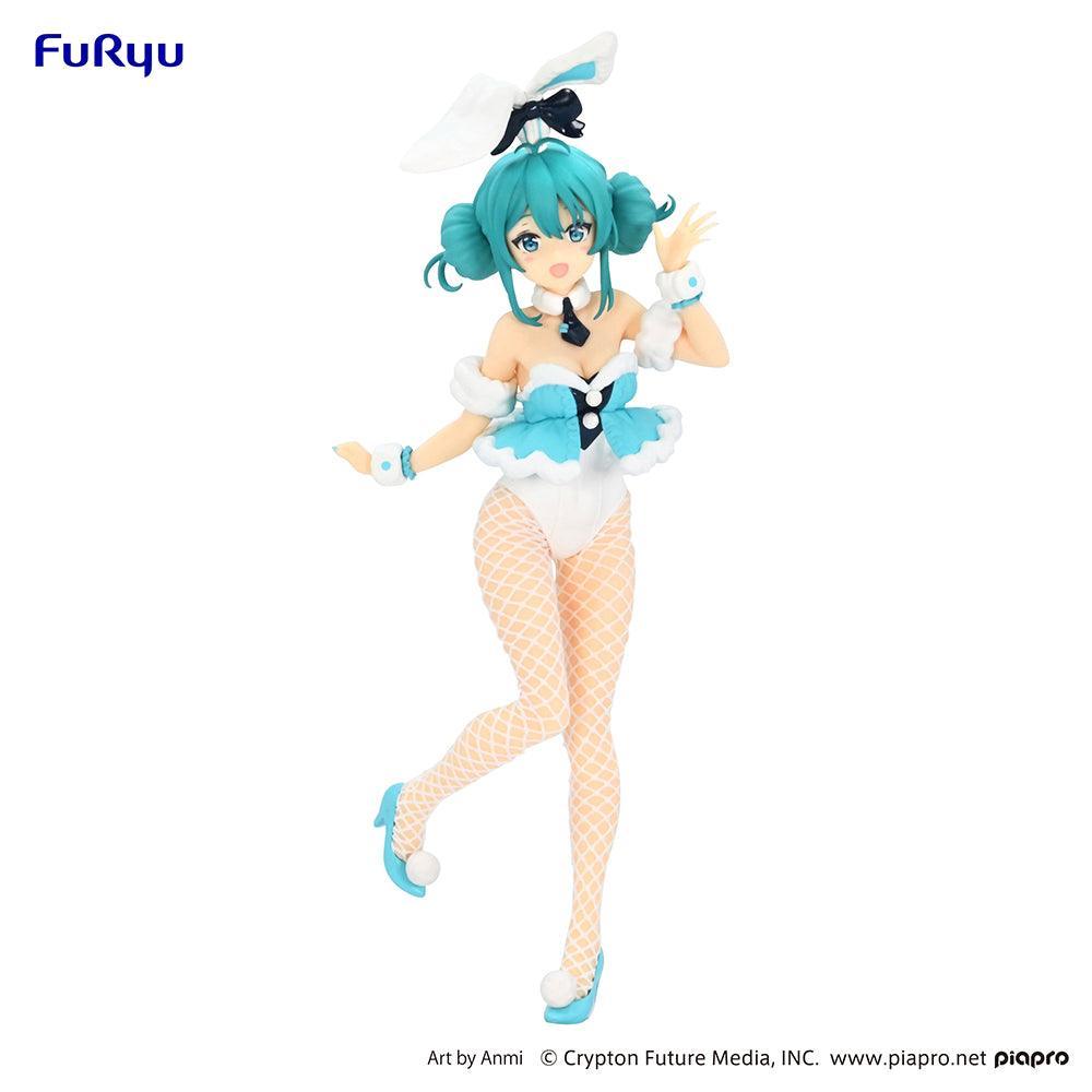 Hatsune Miku BiCute Bunnies Fig -White Rabbit Baby Blue Ver. - FigurineOut