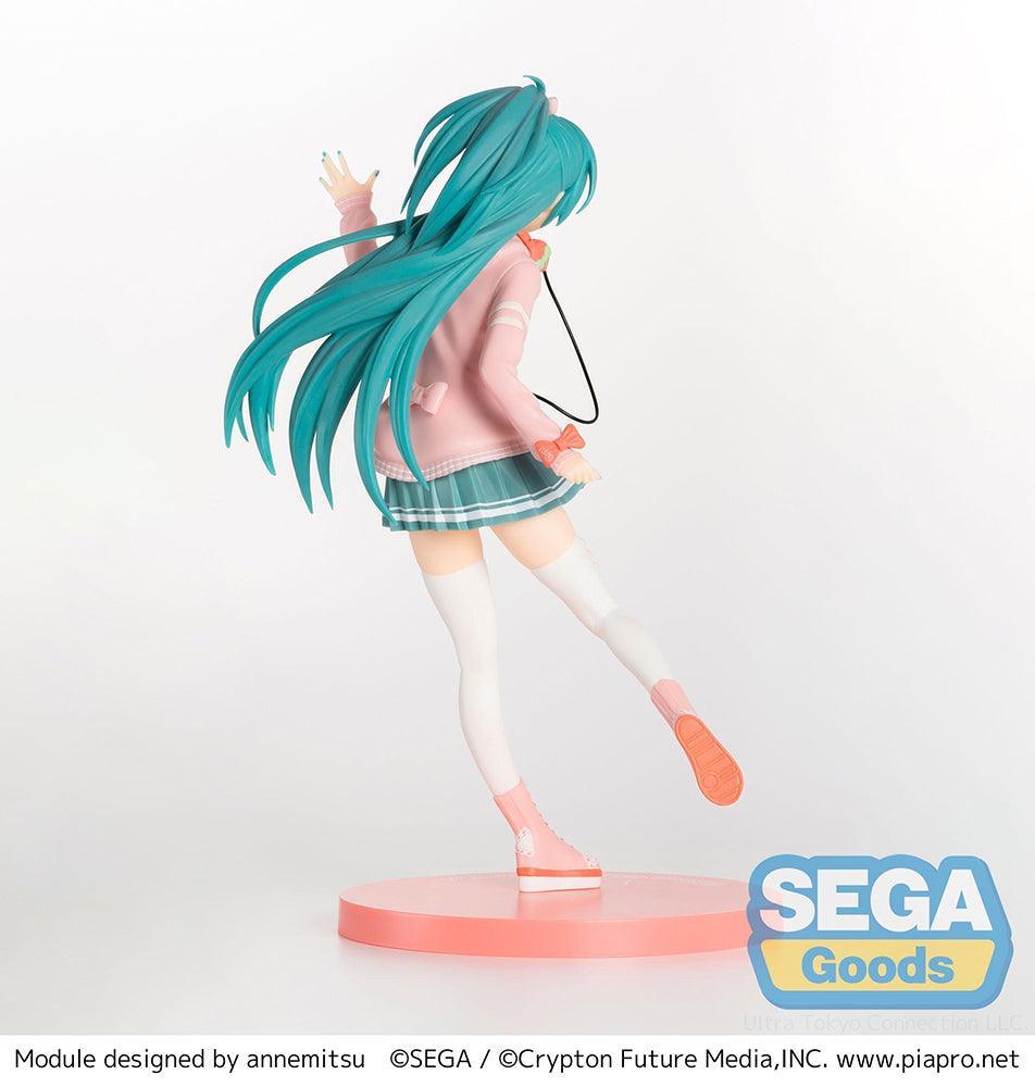 Hatsune Miku Project DIVA Arcade Future Tone Hatsune Miku (Ribbon Girl Ver.) SPM Figure - FigurineOut