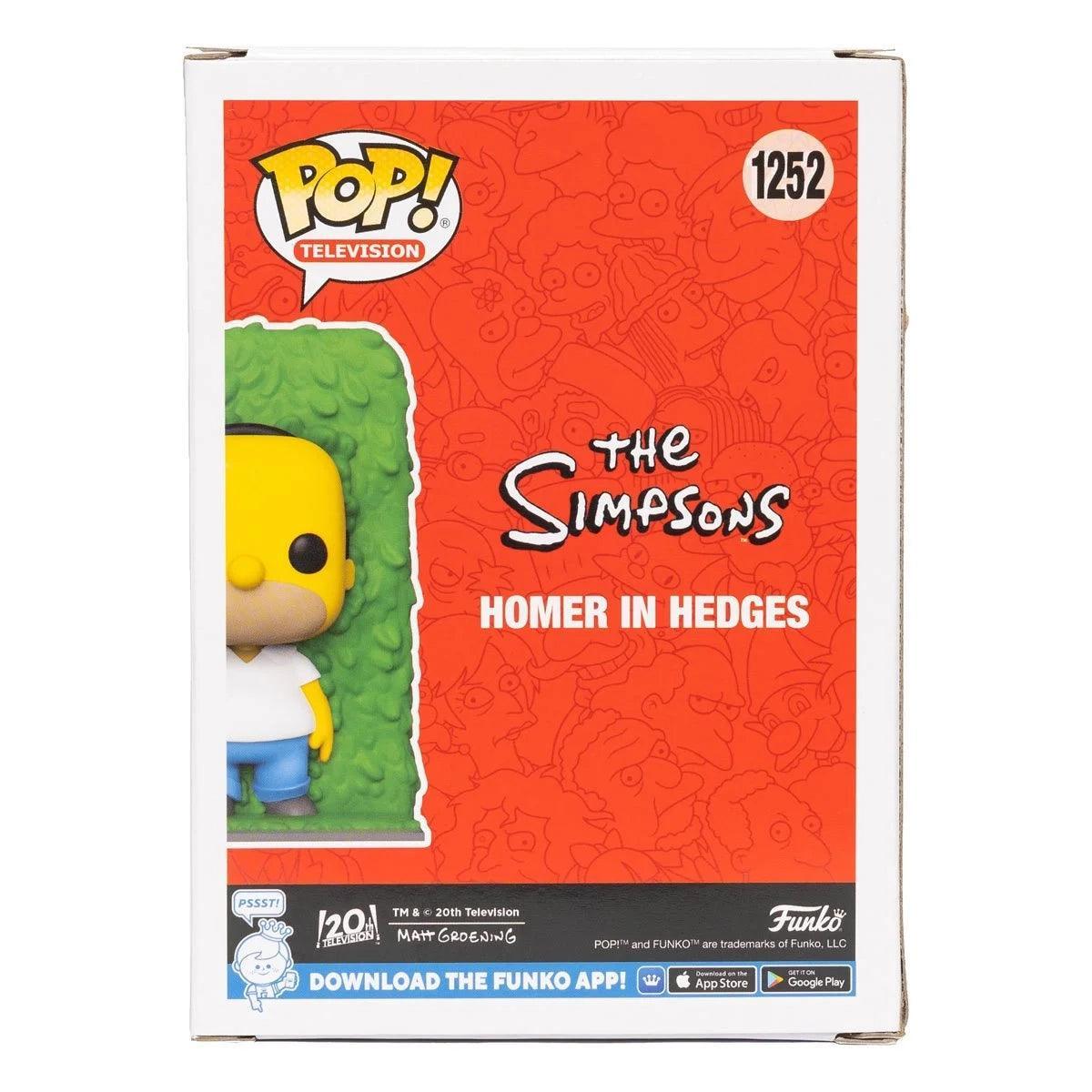 Homer in Hedges Funko Pop! Vinyl Figure - The Simpsons - Entertainment Earth Exclusive - FigurineOut