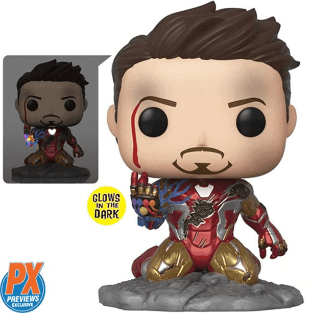 I Am Iron Man Glow-in-the-Dark Deluxe Funko - Avengers: Endgame - FigurineOut