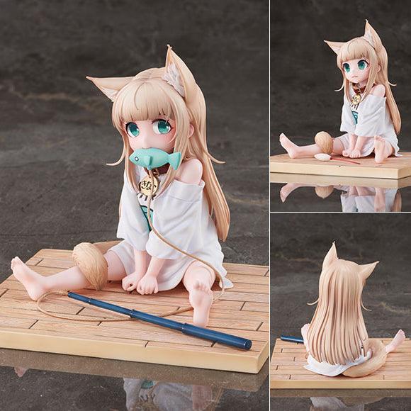 Kinako Sitting Fish version 1/6 Complete Figure - My Cat is a Kawaii Girl - FigurineOut