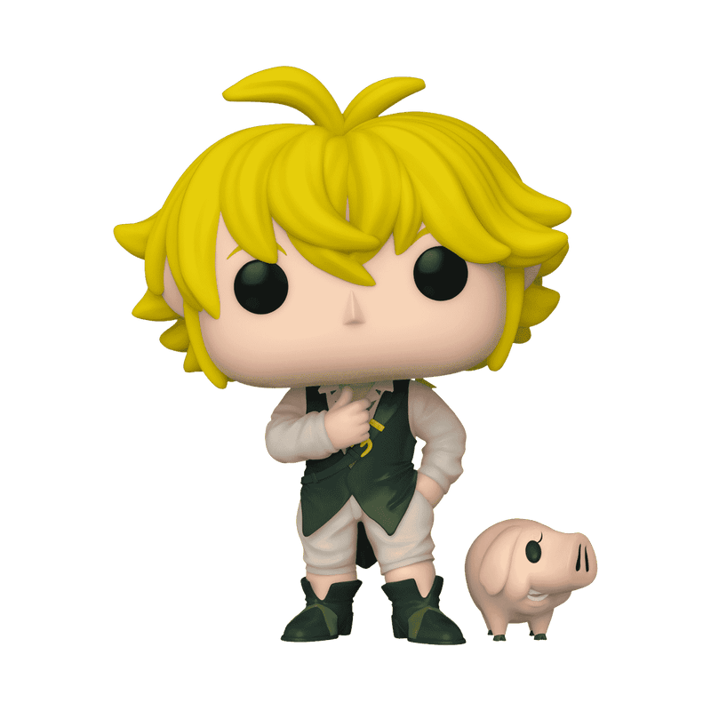 Meliodas Funko Pop! Vinyl Figure and Hawk Pop! Buddy #1497 - Seven Deadly Sins - FigurineOut