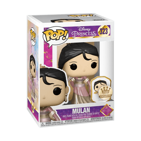 Mulan Gold Ultimate Princess with Pin Funko Pop! - FigurineOut