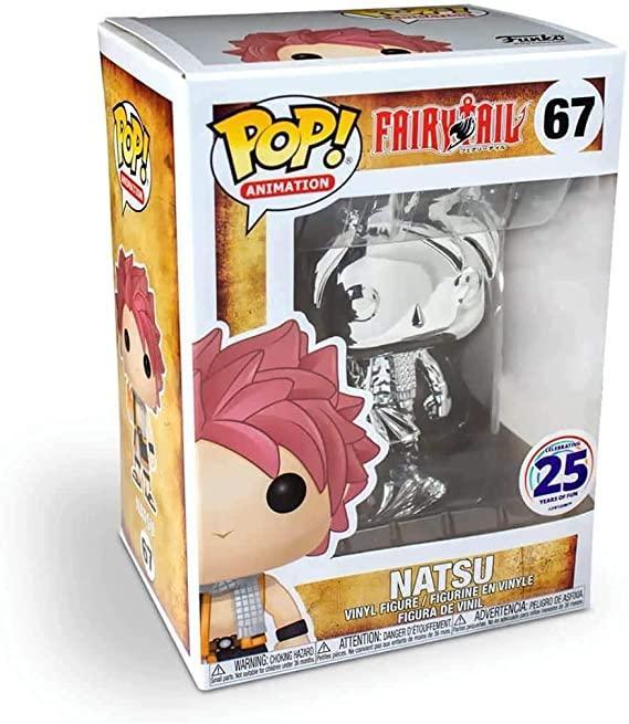 Natsu Silver Chrome #67 Funko Pop! - Fairy Tail - FigurineOut