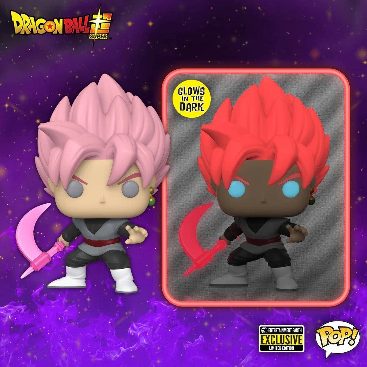 Rose Goku Black Glow-in-the-Dark Funko - Dragon Ball Super Saiyan - FigurineOut