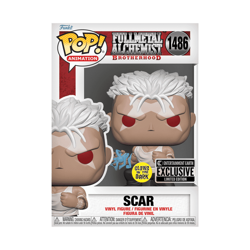 Scar glow in the dark Funko - EE Excl. - Fullmetal Alchemist - FigurineOut