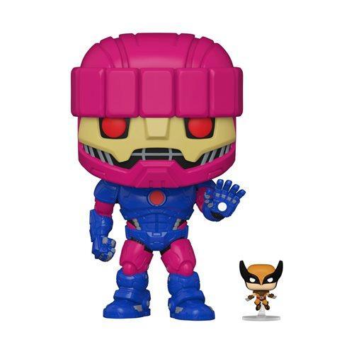 Sentinel & Wolverine Jumbo 10 Inch Pop! Vinyl Figure - Previews Exclusive - X-Men - FigurineOut