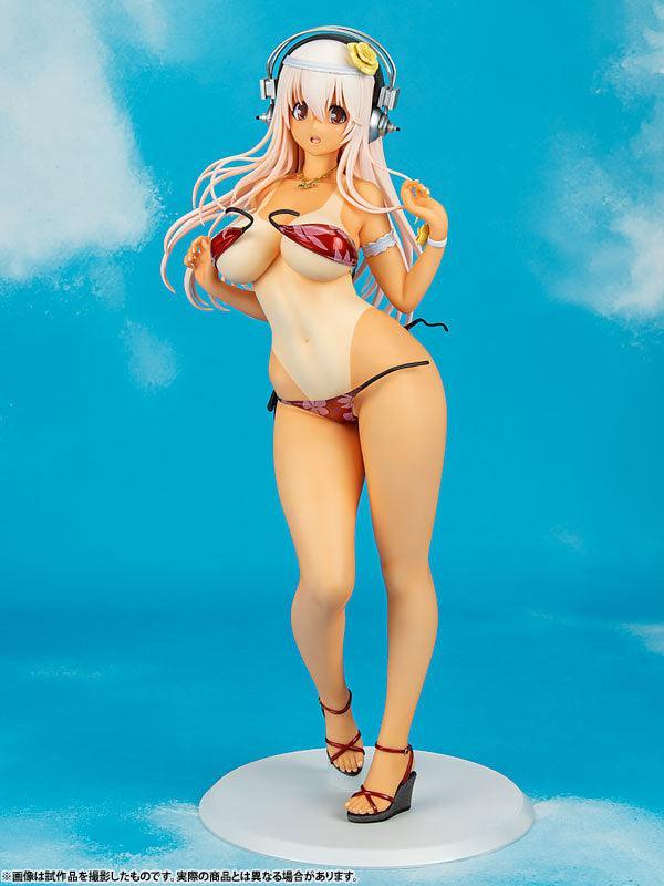 Super Sonico Summer Vacation version - Sun kissed - 1/4.5 scale - FigurineOut