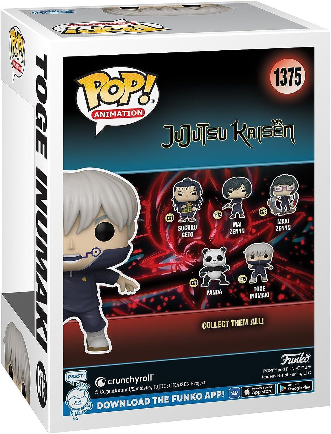 Toge Inumaki Funko Pop! Vinyl Figure - Jujutsu Kaisen #1375 - CHASE - FigurineOut