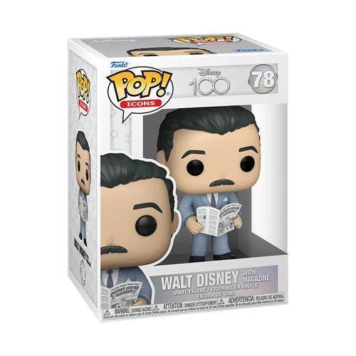 Walt Disney Funko Pop with Magazine Vinyl Figure #78 Disney 100 - FigurineOut