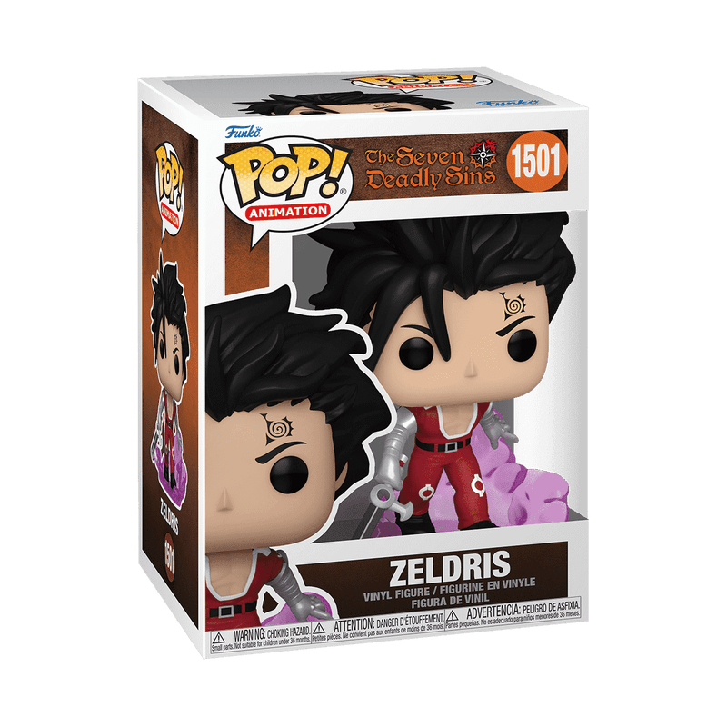 Zeldris Funko Pop Figure #1501 - Seven Deadly Sins - FigurineOut