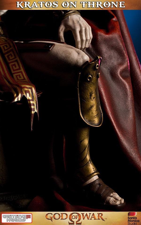 Kratos on Throne - FigurineOut