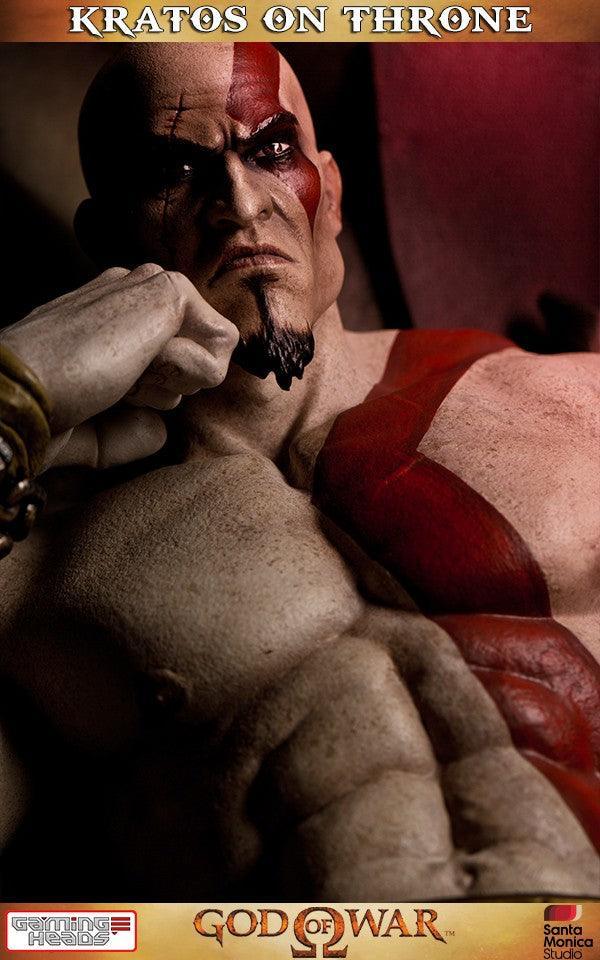 Kratos on Throne - FigurineOut