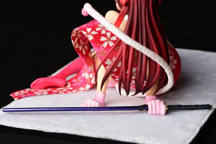 Erza Scarlet Sakura Cat Gravure Style - Fairy Tail