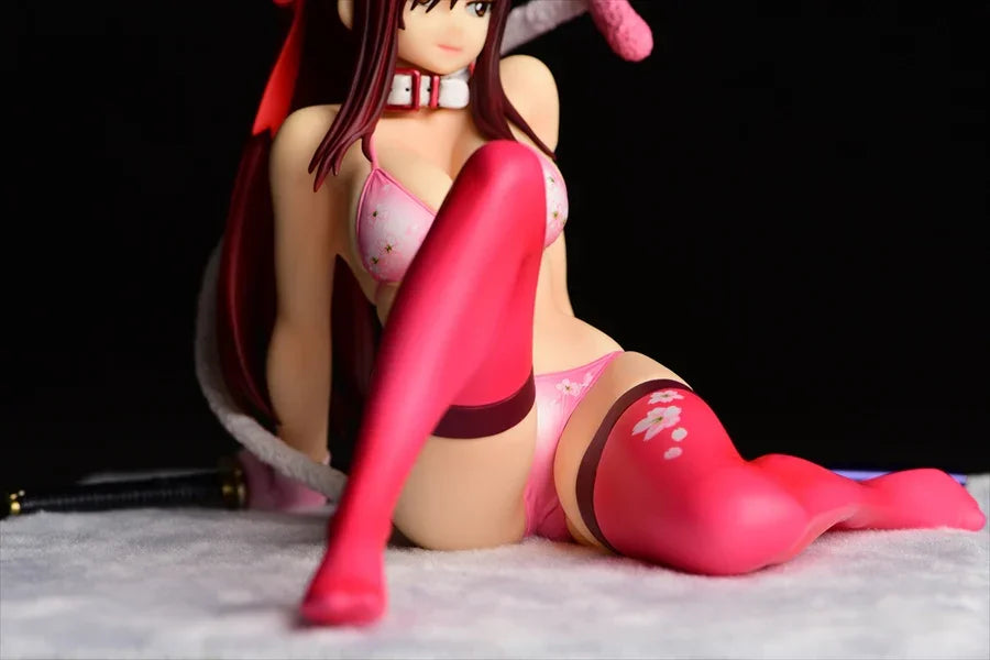 Erza Scarlet Sakura Cat Gravure Style - Fairy Tail