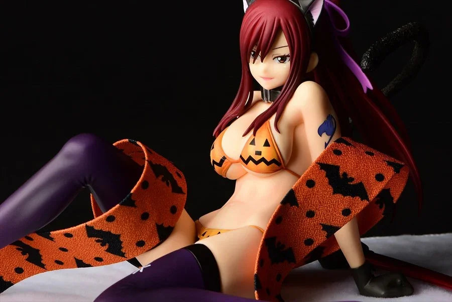 Erza Scarlet Halloween Cat Gravure Style - Fairy Tail