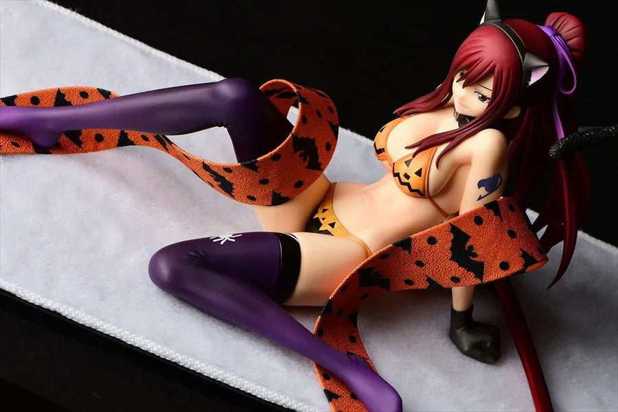 Erza Scarlet Halloween Cat Gravure Style - Fairy Tail
