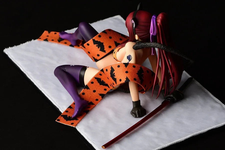 Erza Scarlet Halloween Cat Gravure Style - Fairy Tail