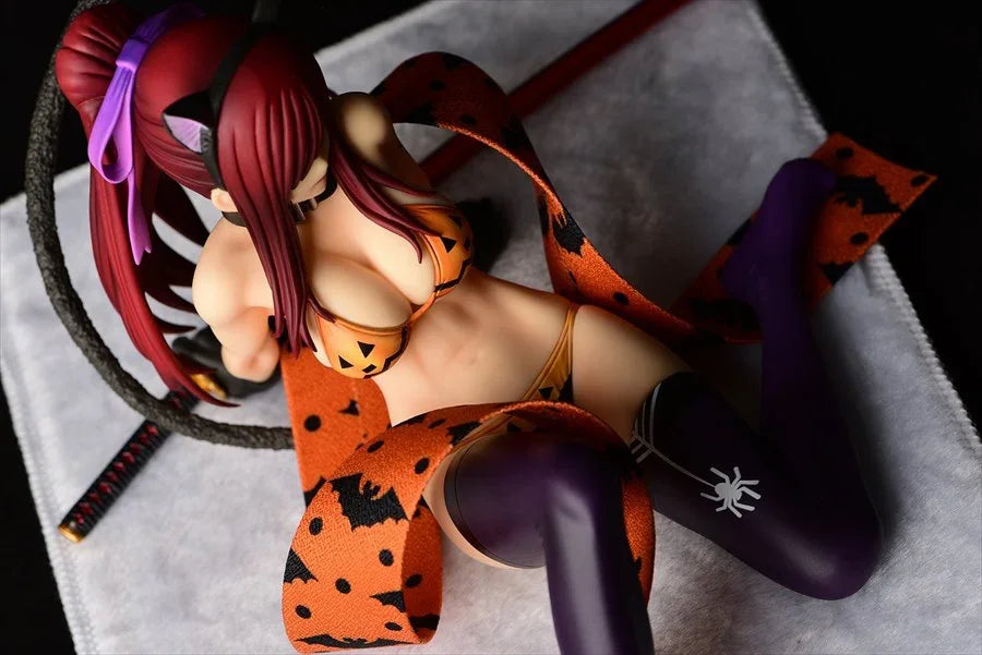 Erza Scarlet Halloween Cat Gravure Style - Fairy Tail