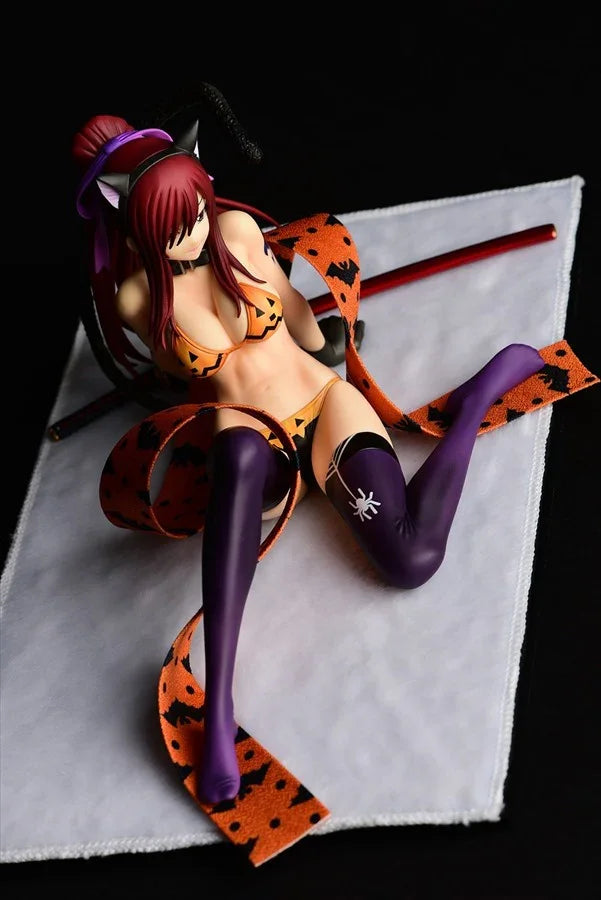 Erza Scarlet Halloween Cat Gravure Style - Fairy Tail