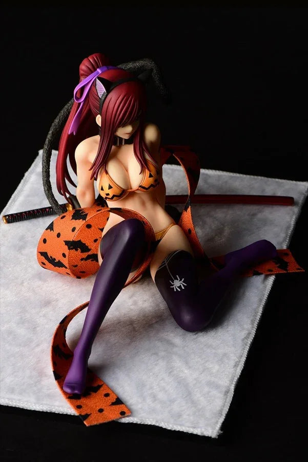 Erza Scarlet Halloween Cat Gravure Style - Fairy Tail