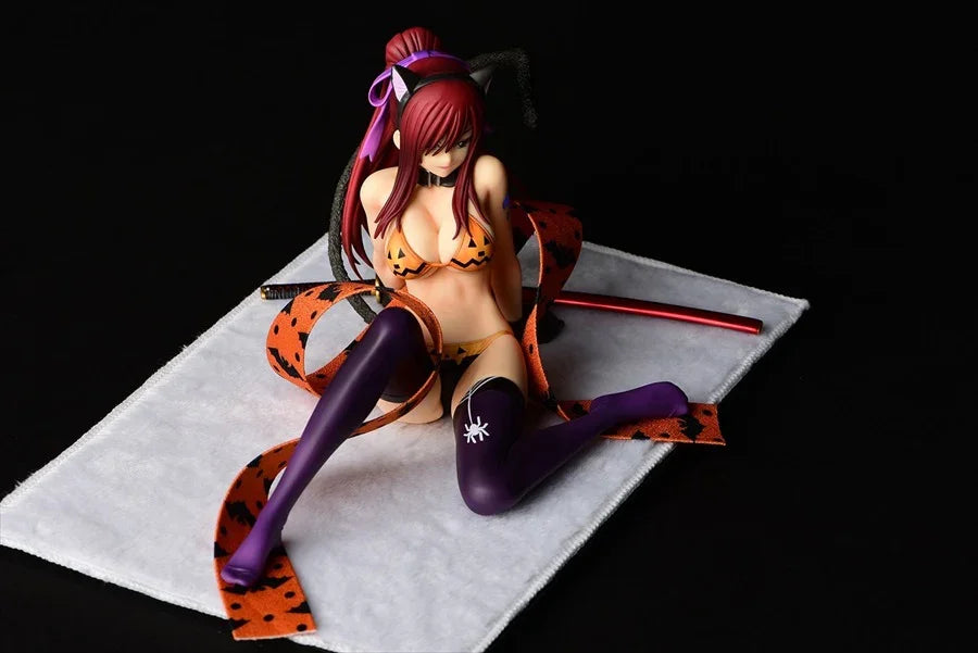 Erza Scarlet Halloween Cat Gravure Style - Fairy Tail