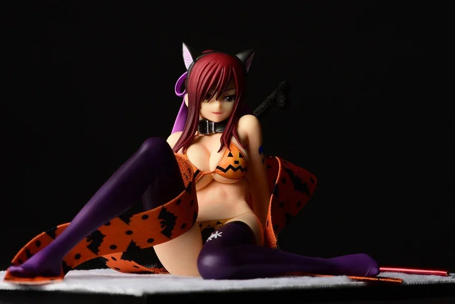 Erza Scarlet Halloween Cat Gravure Style - Fairy Tail