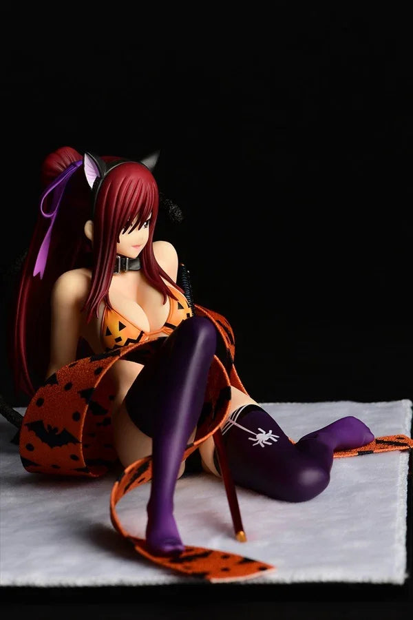 Erza Scarlet Halloween Cat Gravure Style - Fairy Tail